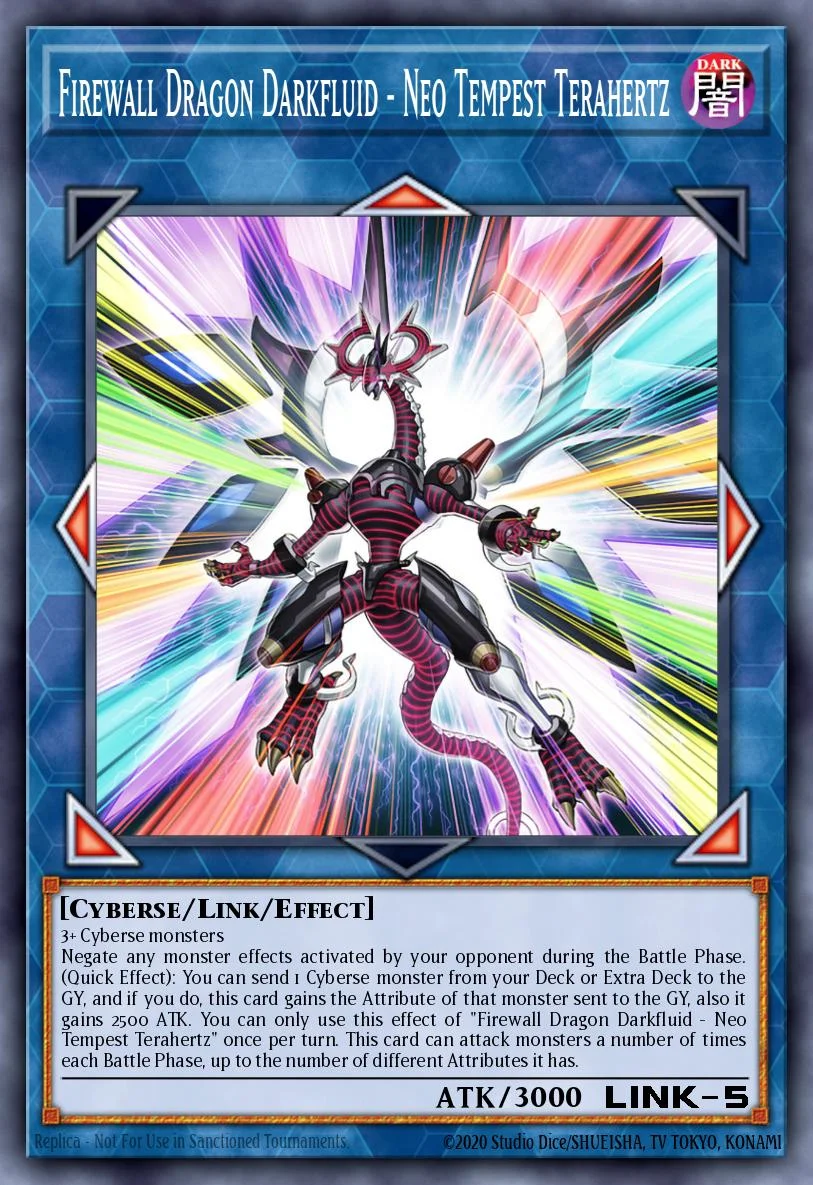Firewall Dragon Darkfluid - Neo Tempest Terahertz