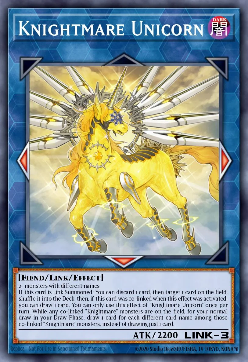 Knightmare Unicorn (alternate art)
